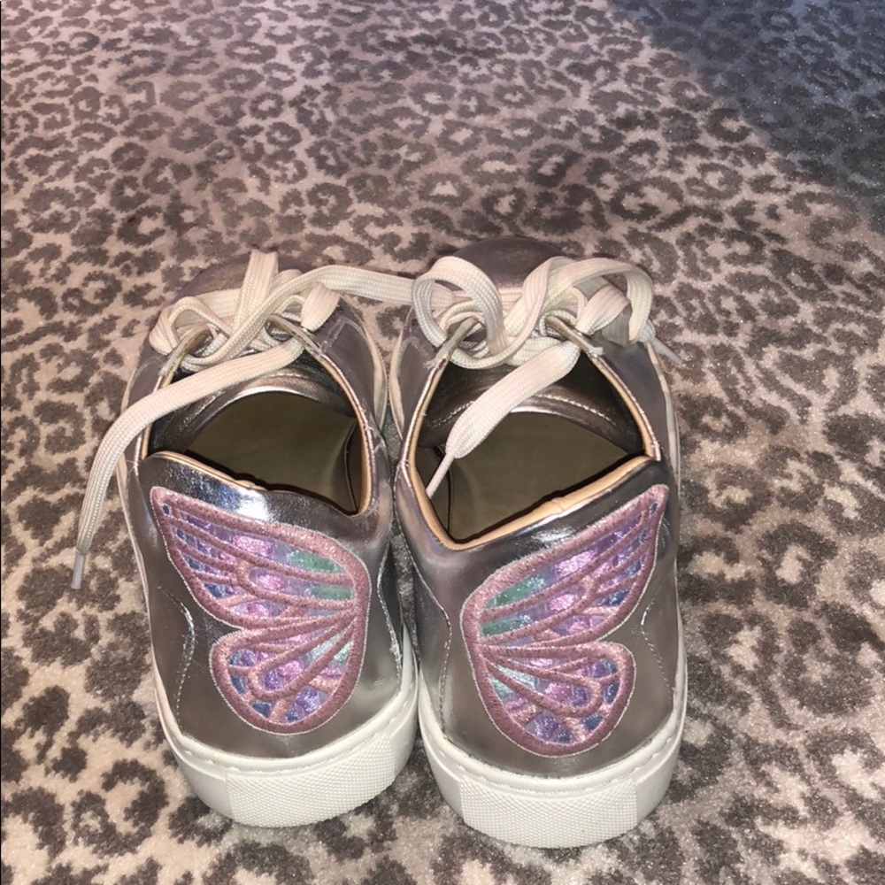 Silver and pink liara Sophia Webster Sneakers